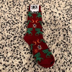 Fun dragon socks
